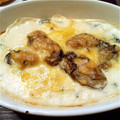 nishipin's cooksnap of when they made 大好きな牡蠣とほうれんそうのグラタン.