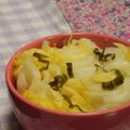はらぺこあおむし～'s cooksnap of when they made 袋保存の白菜漬け：レオン亭.