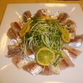にきけん's cooksnap of when they made 手軽にオシャレな１品♡鯵のカルパッチョ♡.