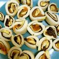 erimocha's cooksnap of when they made お弁当に♪はんぺんと海苔のぐるぐる巻き.