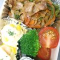 ゆりぽよん's cooksnap of when they made お弁当に☆牛肉の野菜炒め.