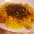 りーさゆ's cooksnap of when they made 豆苗とウィンナーの柚子胡椒ぺペロンチーノ.