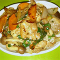ｐａｎｃｈｉ's cooksnap of when they made 豚ときのこの青じそ炒め.