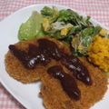 陽翔mam 's cooksnap of when they made 豚カツに！わがやの作りおきソース✿.