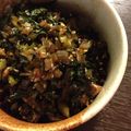 karirin9's cooksnap of when they made 蕪の葉（大根の葉）の常備菜.