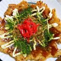 natural。。。's cooksnap of when they made カロリー低め！豆腐入りモチモチお好み焼き.