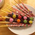 ishicafe's cooksnap of when they made ☆かわいいデコポッキー☆.