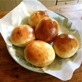 でっかまん's cooksnap of when they made ぷっくり！手捏ねパン(^^♪.