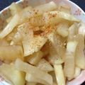 ちあきんぐ's cooksnap of when they made お酒がすすむ！ご飯に合う！たくあん炒め♪.