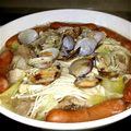 もみかん's cooksnap of when they made あさりと豚バラのシンプル鍋・柚子胡椒添え.