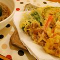 ivory snow's cooksnap of when they made 天ぷら生地が余ったら…捨てずに納豆天ぷら.