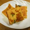 chiiiiko♡'s cooksnap of when they made かぼちゃのチーズケーキブラウニー風。.