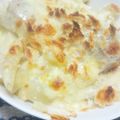 RURUuu's cooksnap of when they made ねぎとじゃが芋のあったかグラタン.
