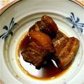 抹茶ちゃちゃ's cooksnap of when they made 黒糖でこっくり☆黒酢でさっぱり♪豚の角煮.