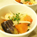 モモキト's cooksnap of when they made とろとろ茄子とエビ、トマトのマリネ♪.