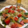 saki1010's cooksnap of when they made うちの刺身・カルパッチョ.