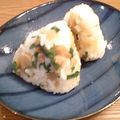 ａｋｉａｋｉ's cooksnap of when they made ザーサイとねぎのおにぎり✿.