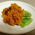 みゆっぴーさん's cooksnap of when they made ルクエで☆レーズンクルミのかぼちゃサラダ.