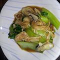 居眠り中's cooksnap of when they made 牡蠣とチンゲン菜のピリ辛オイスター炒め.