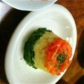 mika5696's cooksnap of when they made 華やか三層付け合わせ.