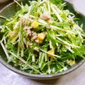 naousagi's cooksnap of when they made モリモリ食べれる『水菜とツナのサラダ』.