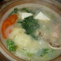 Jock's cooksnap of when they made 簡単石狩鍋　.