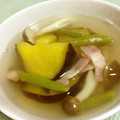 nuri0's cooksnap of when they made さつま芋としめじのスープ.