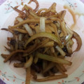 nyon125's cooksnap of when they made 大根の皮の炒り煮（佃煮風）.