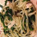han＊san's cooksnap of when they made にらともやしの酢じょうゆナムル☆.