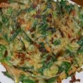 わすれもの番長's cooksnap of when they made 野菜たっぷりチヂミ.