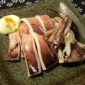 大魔女's cooksnap of when they made 自家製一夜干しのイカ焼き.