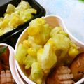 pyonpoco's cooksnap of when they made ♡コーンとブロッコリーの芯のかき揚げ♡　.