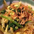 てんてん♡'s cooksnap of when they made セロリが美味しくなる♪桜海老香る卵炒め.