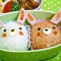 いこたん's cooksnap of when they made ｷｬﾗ弁☆カップうさぎ.