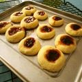 ＊Reiたん＊'s cooksnap of when they made ちょこんと ✿ジャムクッキー✿.