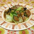 nutssmile's cooksnap of when they made 鶏とチンゲンサイの中華炒め.