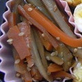 mametan429's cooksnap of when they made 簡単きんぴらごぼう.