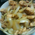 みどりっきー's cooksnap of when they made 鶏肉とたまねぎのすき焼き丼☆温泉卵添え★.