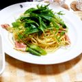 Moo～po's cooksnap of when they made 正統派ペペロンチーノ.