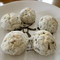 ぐ～papi's cooksnap of when they made 大さじだけでポンデケージョ風.