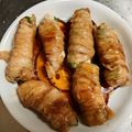 えみりんたん's cooksnap of when they made 簡単！ピーマンとチーズの豚バラ肉巻き！.
