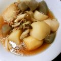 信子さん's cooksnap of when they made 芋煮鍋。我家風！.