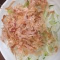 xkuux's cooksnap of when they made 千切り大根のサラダ.