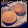 kitchen茶色♫'s cooksnap of when they made スポンジ.