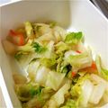 あゆくまくま's cooksnap of when they made 白菜、大根、人参のさっぱり浅漬け♪.