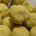 yukinko421's cooksnap of when they made きんとん（茶巾）.