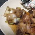 *悠香*'s cooksnap of when they made 【お家で居酒屋料理】焼き鳥風炒め.