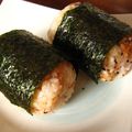 miino's cooksnap of when they made ごまたっぷりしょうゆかつおむすび.