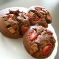 arbie's cooksnap of when they made *ストロベリー*　ショコラマフィン*.