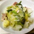 つばめ♪'s cooksnap of when they made 白菜とベーコンのミルフィーユ蒸し.
